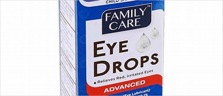Family care eye drops